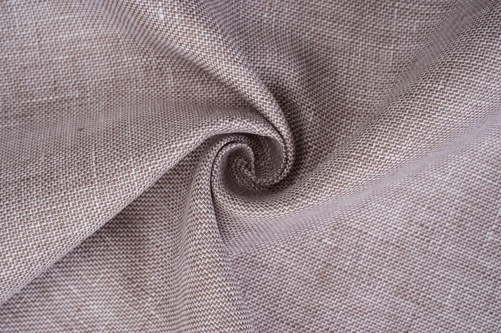 #D11001 High quality plain pure linen rugged linen tablecloth stocks 100%linen for clothing