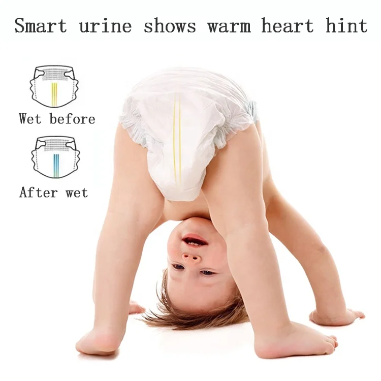 OEM Cheap Factory High Absorption Cloth-like Baby pant Disposable Baby Diapers Wholesale Free Samples Baby Pants