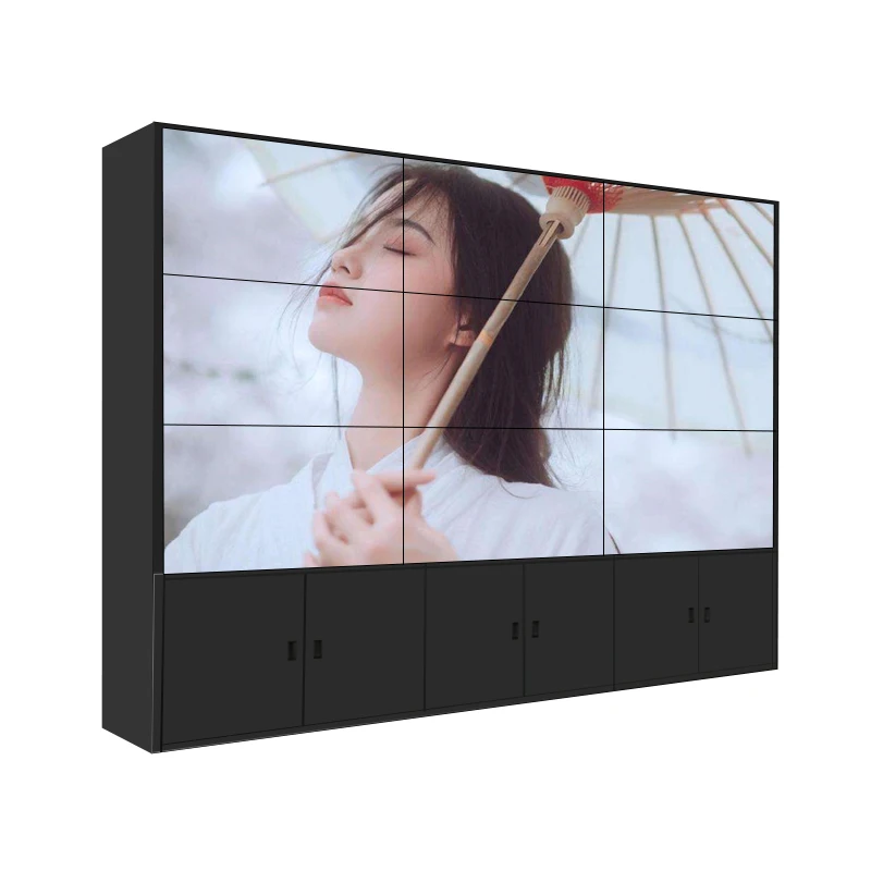 55 inch hd lcd video wall control panel advertising screen monitoring splicing screen display