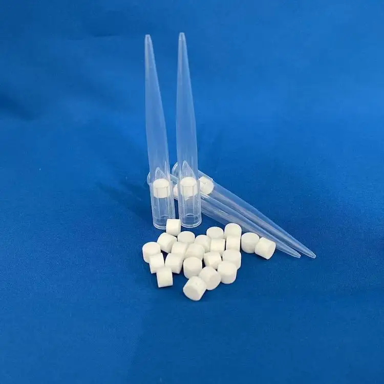 High quality low retention 100ul sterile transparent Micros filters Rainin pipette tips