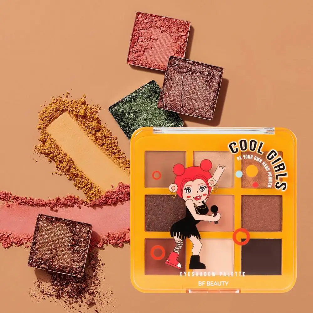 High Pigment Custom Eye Nude Rose Eyeshadow Palette Custom Cruelty Free Private Label Cool Girls Eyeshadow Palette