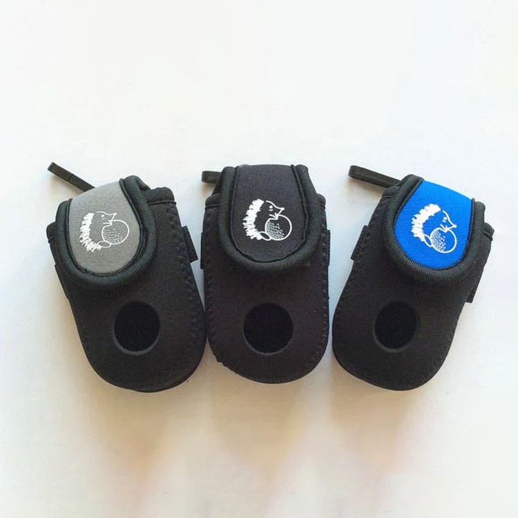 Factory Made Custom Neoprene Golf Ball Bag  golf accessory pouch golf ball pouch