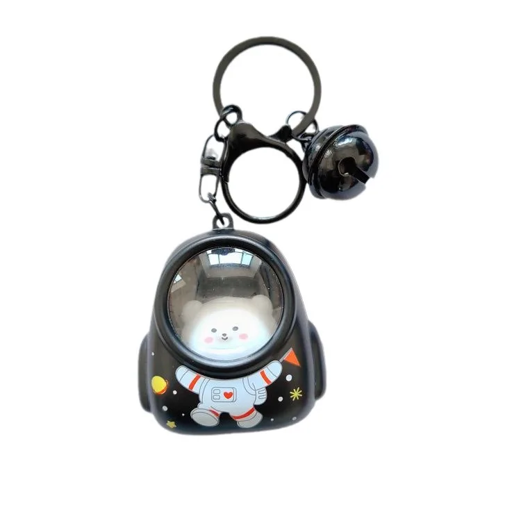 Cute Teddy Bear Plastic Promotional Keychains & Carabiners Wholesale Keychains for Cars & Keys