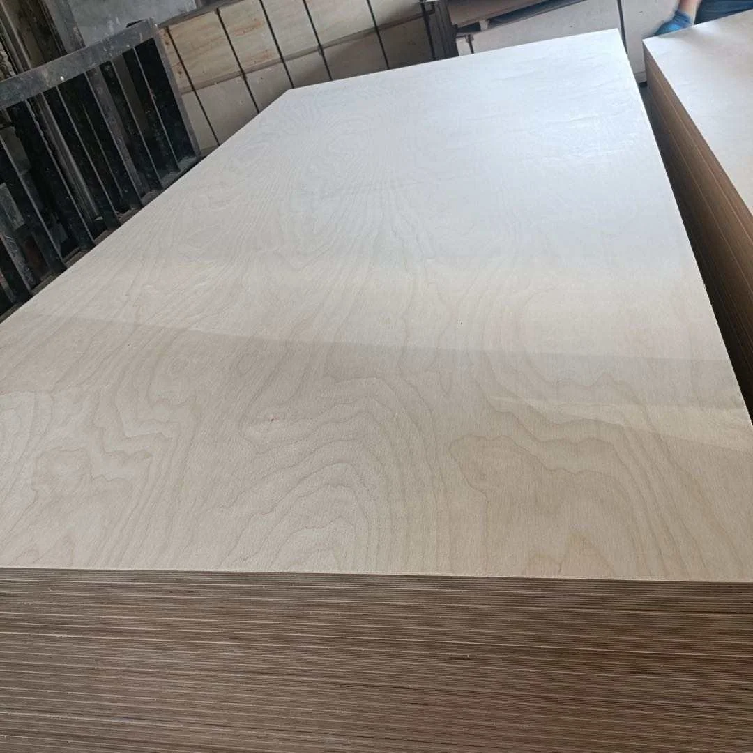 EN standard birch plywood 9mm 15mm 18mm Marine board Waterproof Birch Plywood Furniture Baltic Birch Laminated Plywood FSC