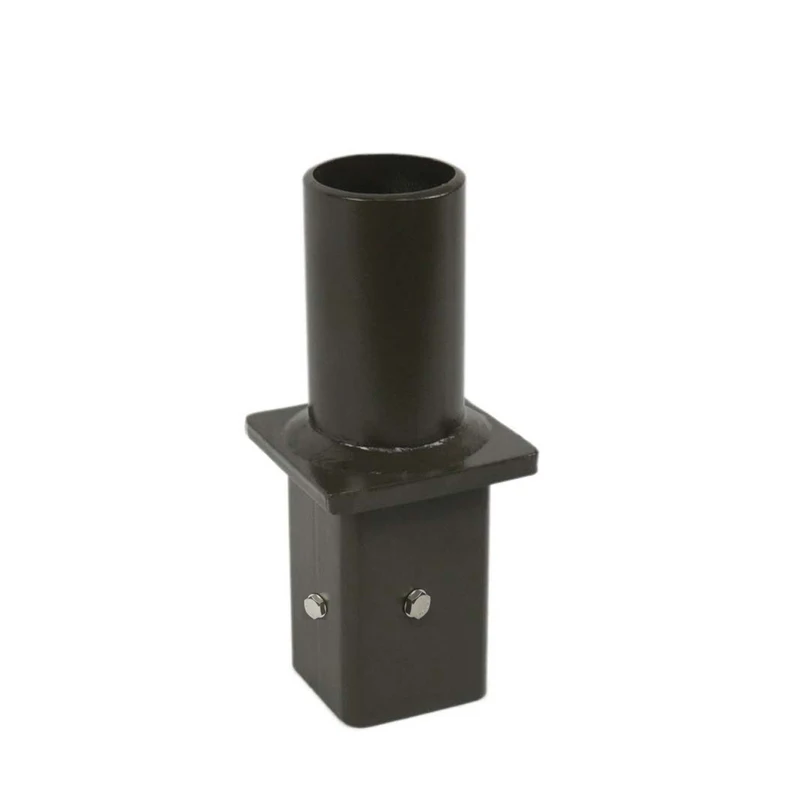 3 inch 4 inch 5 inch Square Poles Top Mount Heavy Duty Steel Tenon Adapter