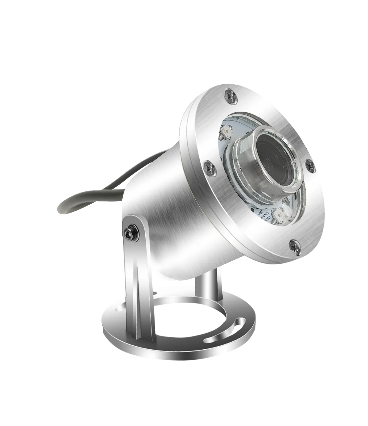 HD 4.0MP Zinc Alloy IP68 5 Meters Underwater IP Camera with Optical Zoom and 6 Adjustable White LED Lights