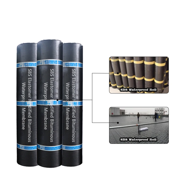 Ofimut professional waterproof material long fiber matrix SBS modified asphalt roofing felt