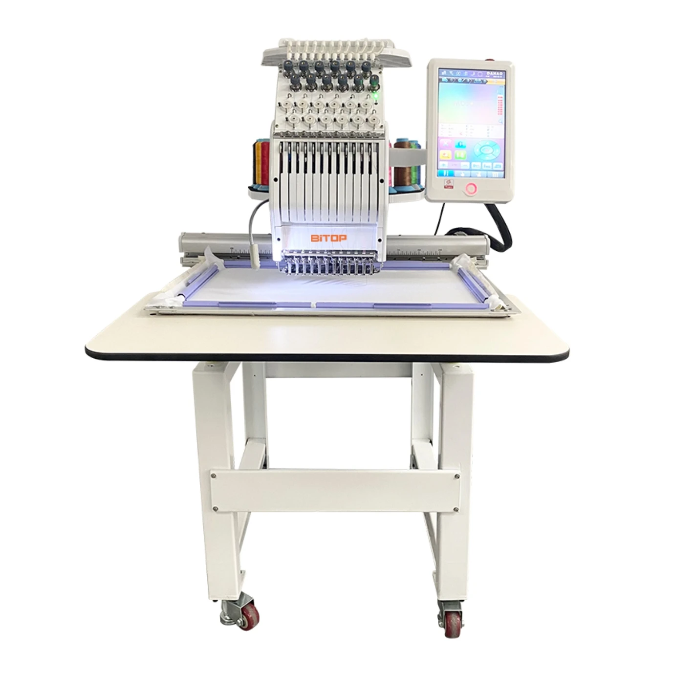 Factory price computerized embroidery making machine mini 300*350mm