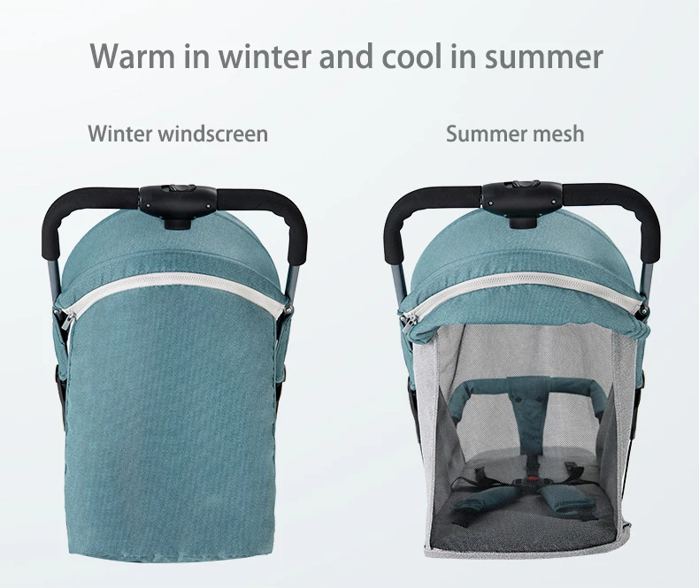 Wholesale Custom New Fashion 3 in 1 Baby Pushchair Lightweight Foldable Baby Pram Carrier Buggy Luxury Baby Strollers LOW MOQ