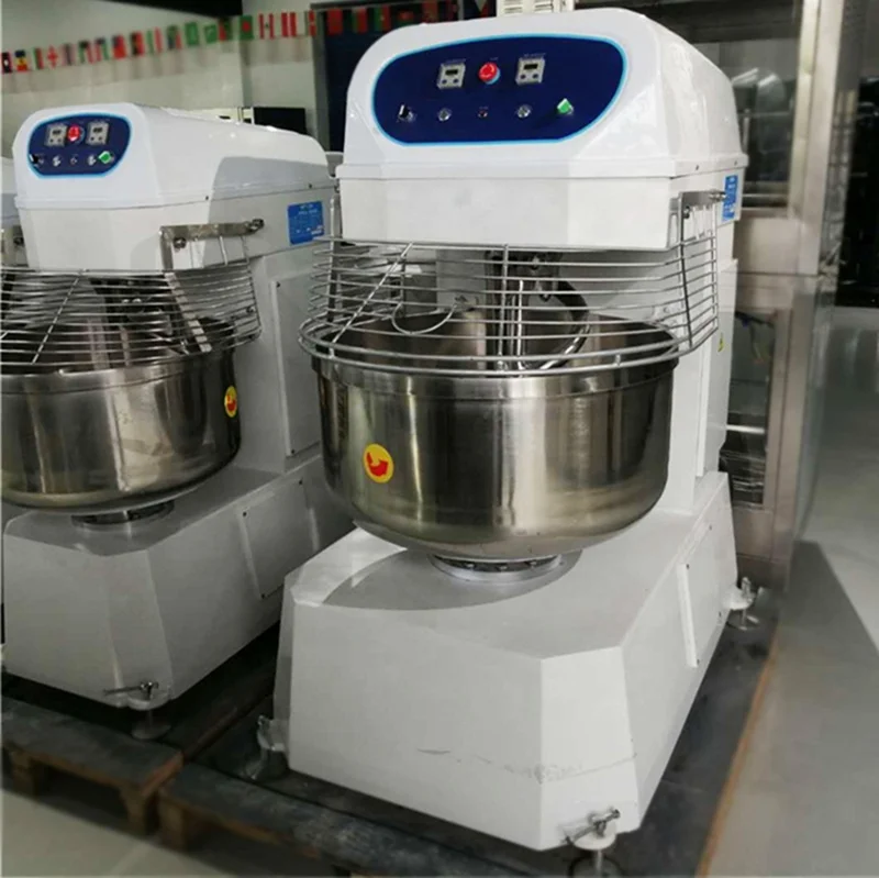 30L 40L 60L 80L 120L electric bakery catering spiral flour bread dough ball making mixing blending blender kneader maker machine
