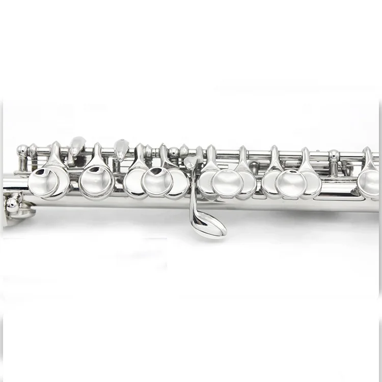 Accept OEM Cheap 16 holes Cupronickel Nickel Piccolo Flute JYPC202N