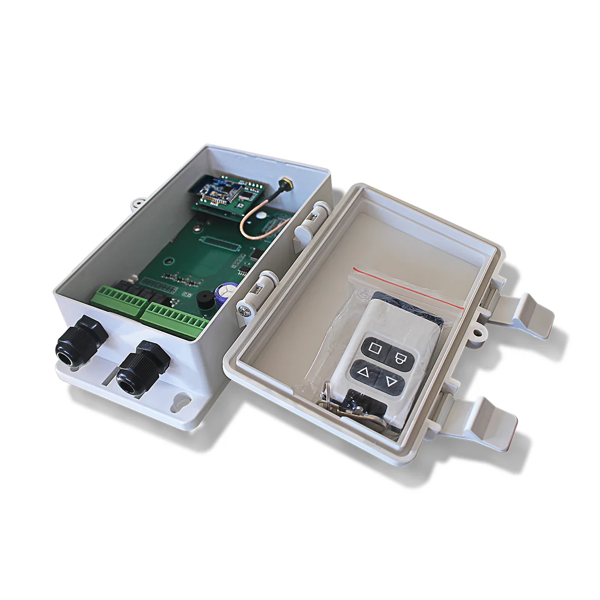 Smart home ecological chain open your door through your tap on your phone