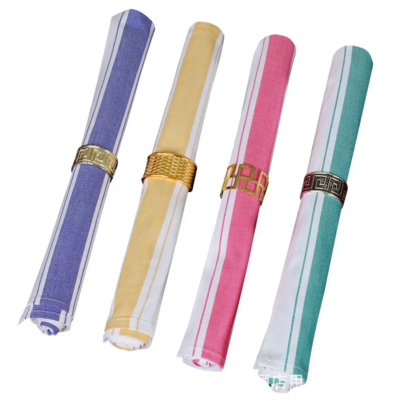 Napkin cotton wine glass wiping towel Hotel restaurant table cloth West napkin cloth lint-free absorbent square towel