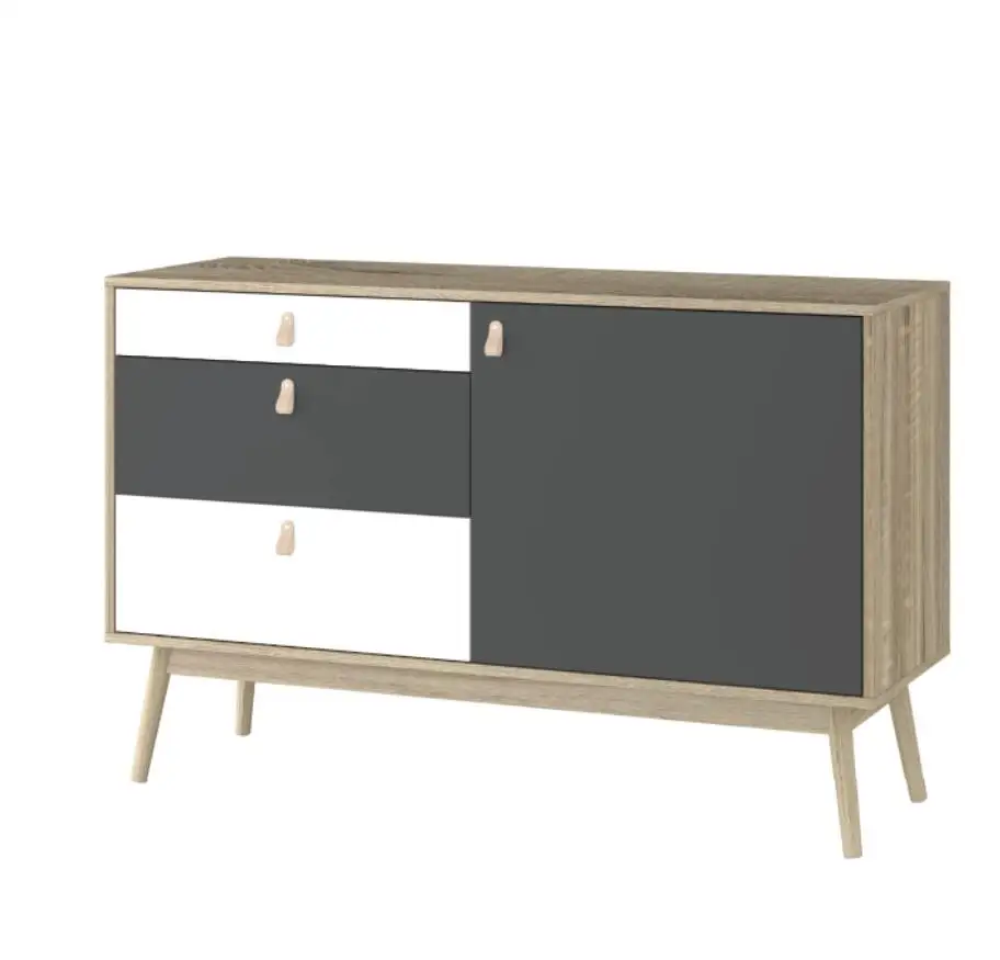 Best-Selling Oak Multifunctional Tea & Restaurant Storage Cabinet
