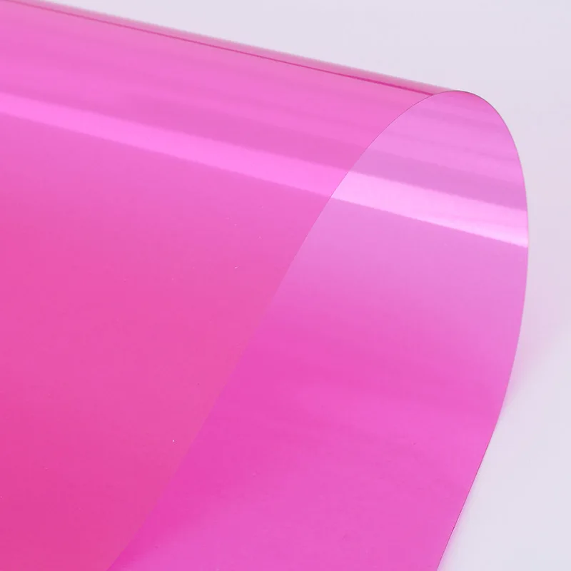 Manufacturer sells color PET release film Antistatic PET release film 200 micron plastic film