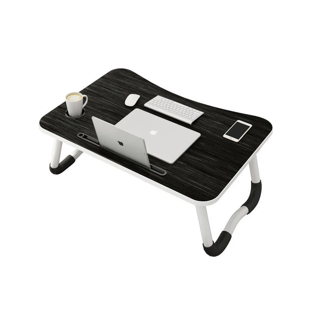 
Modern MDF computer desk folding laptop stand in bed ipad table 