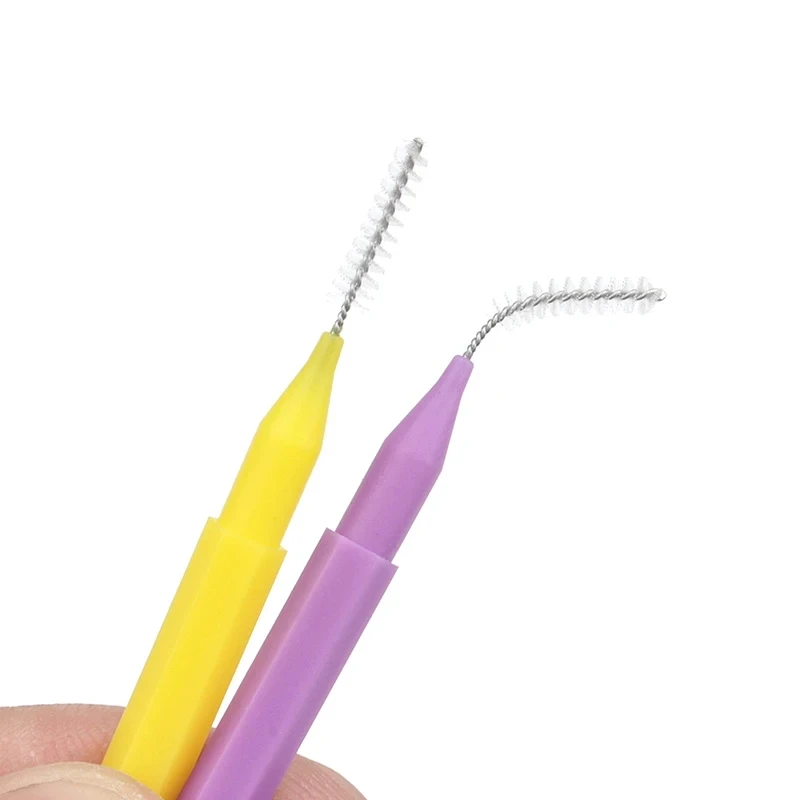 Braces Brush for Cleaner Interdental Brush Toothpick Dental Tooth Flossing Head Oral Dental Hygiene Cleaners Tooth Cleaning Tool