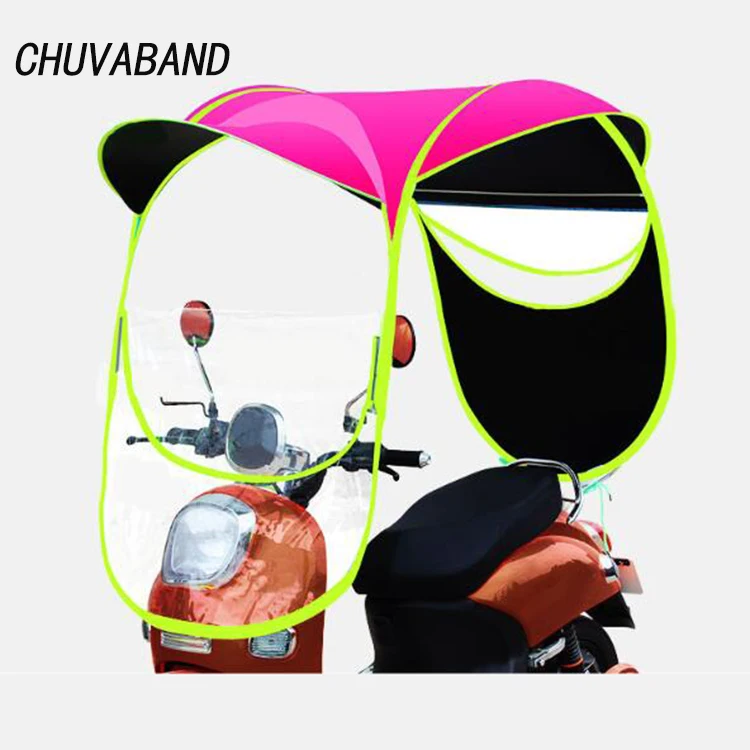 CHUVABAND оптовая продажа, мотоциклетный зонт, чехол, велосипедный зонт, водонепроницаемый ветрозащитный зонт, Зонт от дождя для электрического скутера