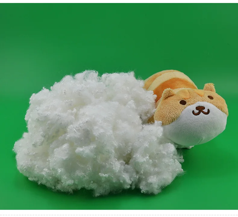 7D*51mm virgin fiberHollow  conjugated  siliconized for filling sofa toy pillow