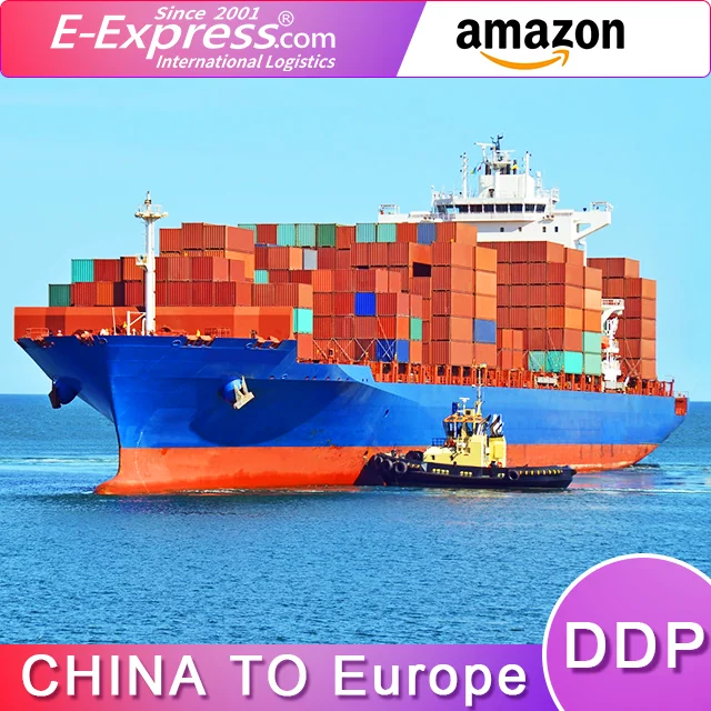 the best shipping agent China to Europe sea freight forwarder LCL FBA Amazon DDP door to door service