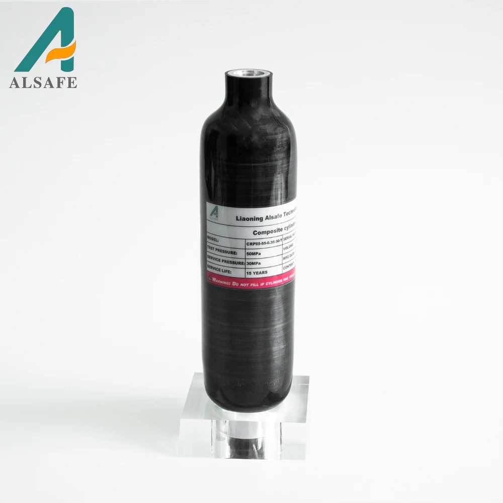 China suppliers high pressure 0.35l carbon fiber tank