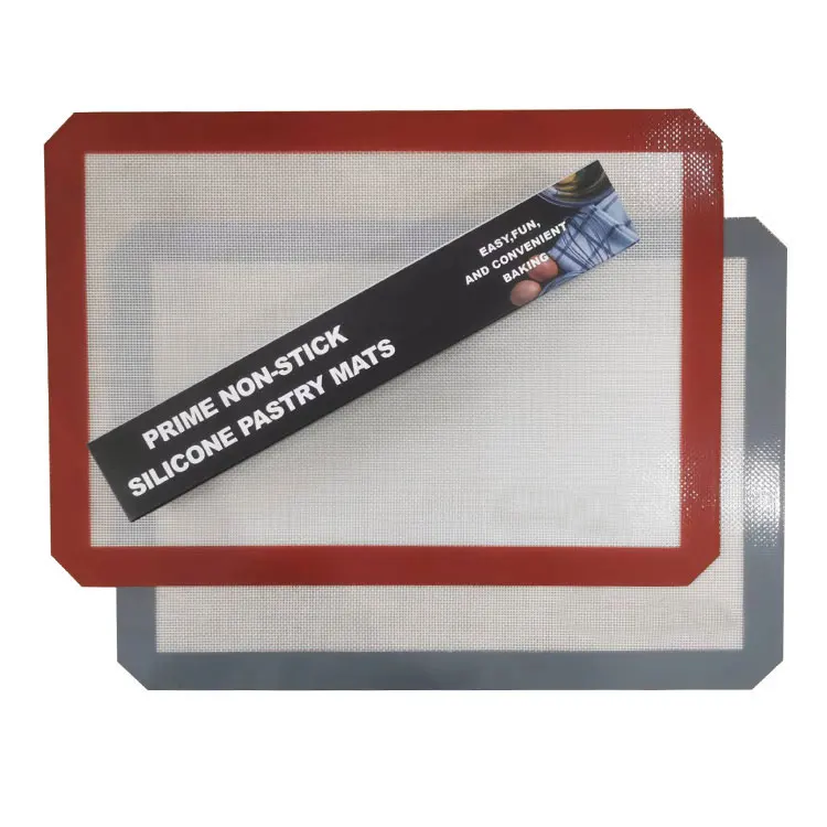 0.70 mm thick high temperature non stick Silicone Baking Mat Half Sheet Mat 16 1/2 x 11 5/8 for oven