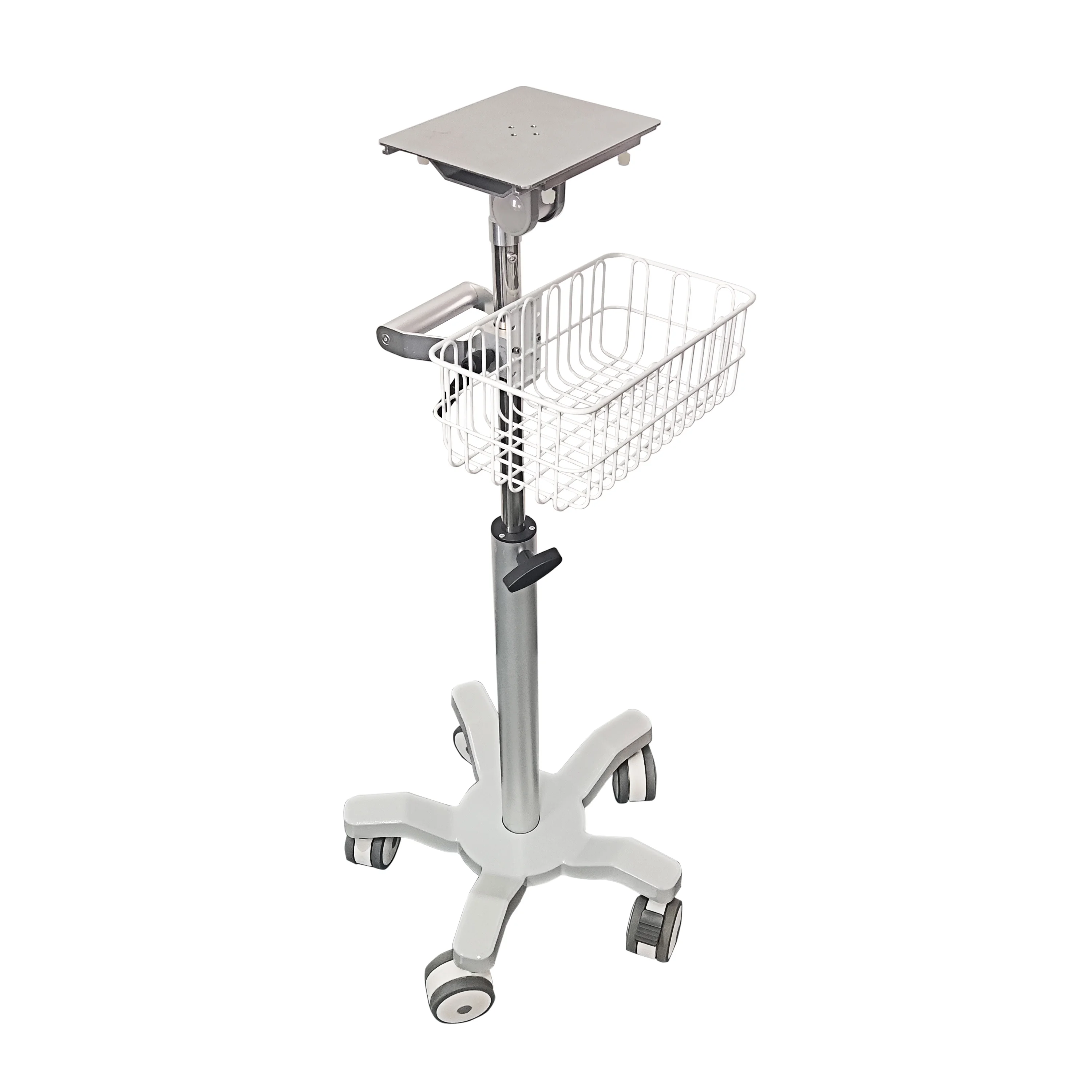 IN-PT Monitor Stand Height Adjustable Medical Instrument Patient Monitor Trolley For Hospital