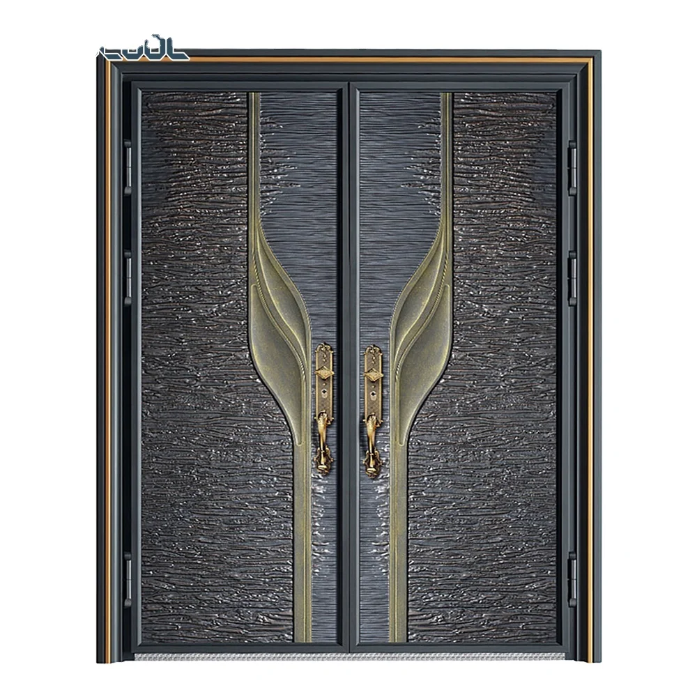  Modern Luxury Entrance Doorexterior Main Bulletproof Cast Security Aluminium