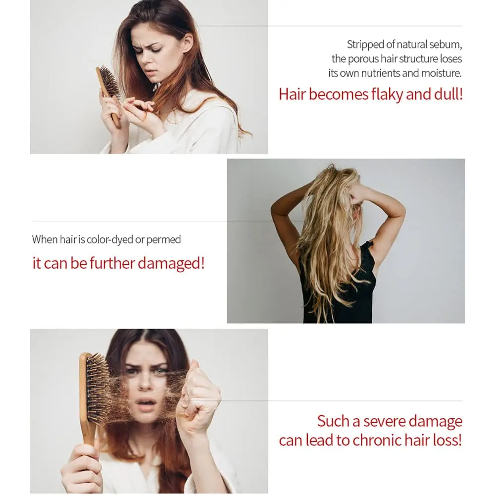 Korean Beauty and Personal Care Keratin Hair Treatment Products Masil 3 Salon Care CMC Shampoo 300ml