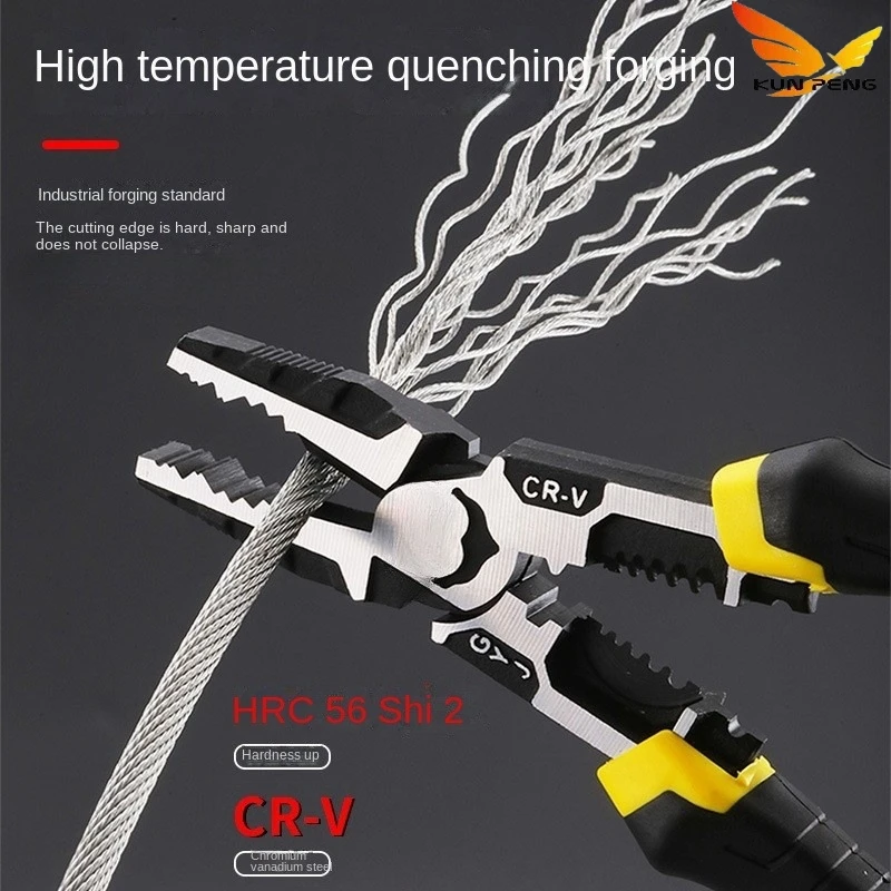 Factory Hot Sale Insulated Diagonal Cutting Pliers Combination Function Pliers Tool Cable Wire Cutter Cutting Pliers