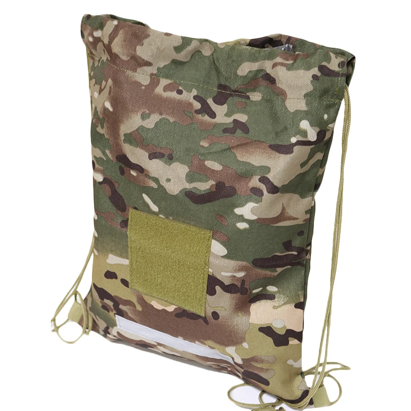 Polyester System Military Tactical Backpacks Waterproof Custom Logo Drawstring Bag