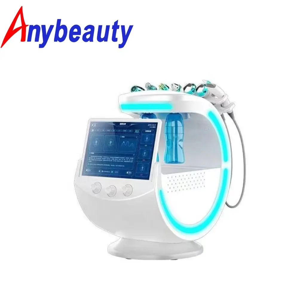 Quality New Multifunctional Facial Aqua Spa Cleaning Machine 7 in 1 H2O2 Water Oxygen Jet Peel Beauty Skin Machine Aqua Peeling