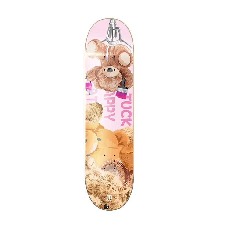 Cartoon Pattern Toddler Skateboard Toy Skateboard Mold For Kids Girls Children