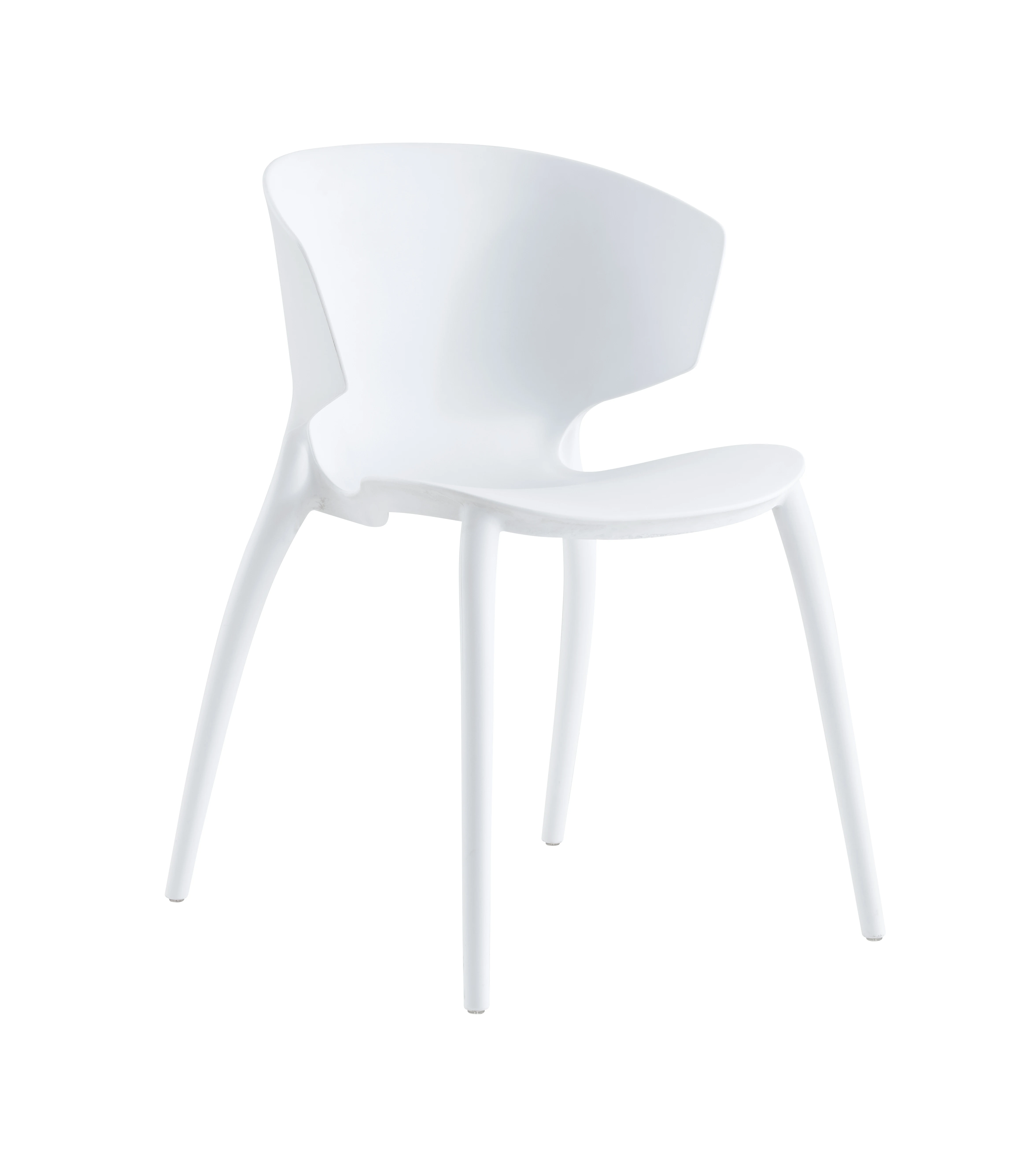 Independent Design Wholesale Popular living room chairs Garden Furniture Pp Cafe Plastic Restaurant Dining Chair