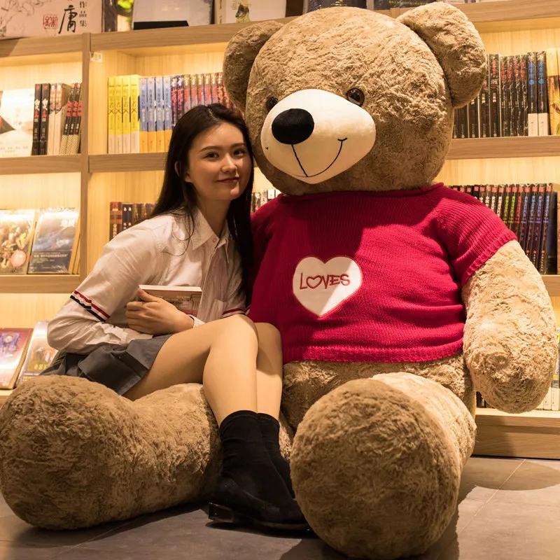 Valentines Day Gift Giant Teddy Bear Plush Toy Big Bear Soft Toy Stuffed Animals