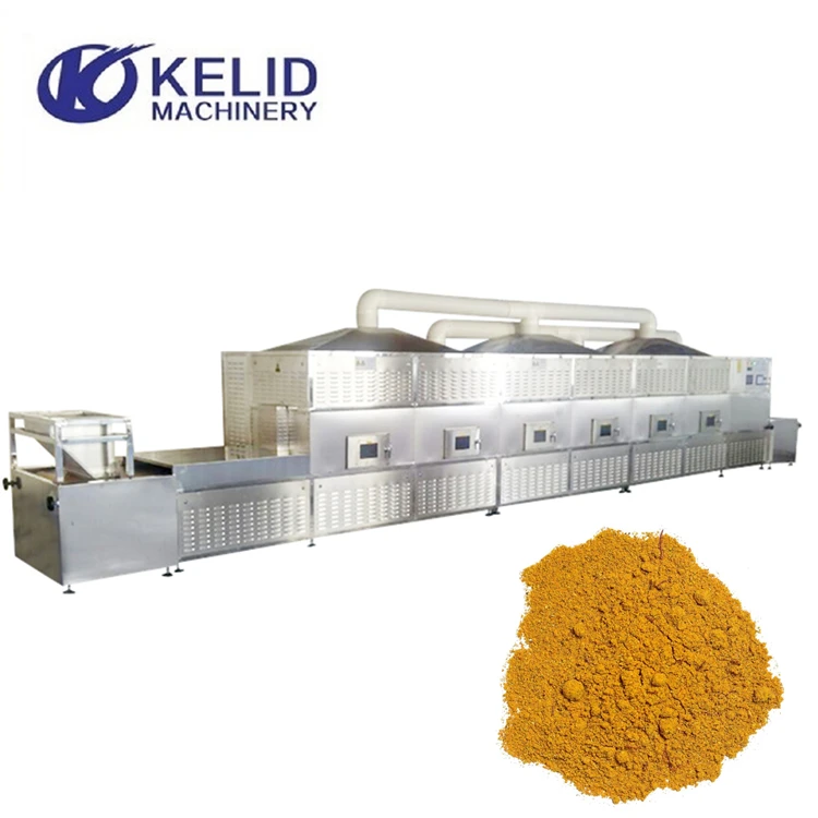 automatic tunnel conveyor microwave industry oven