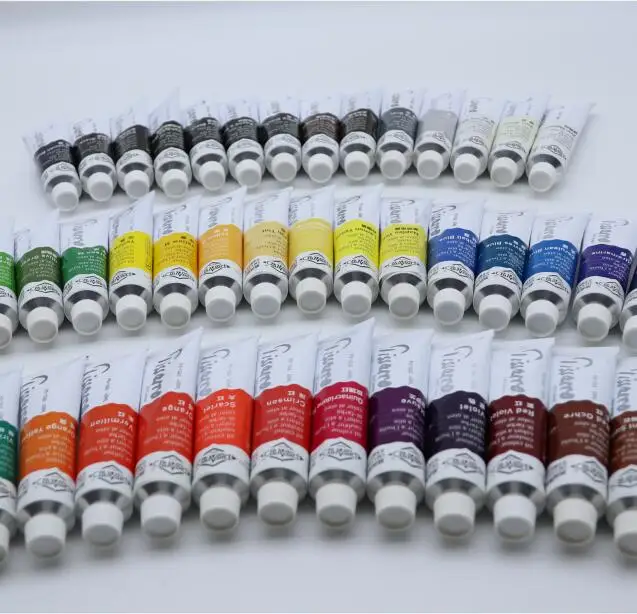 Fine quality oil paint in aluminum tube at wholesale price for artist
