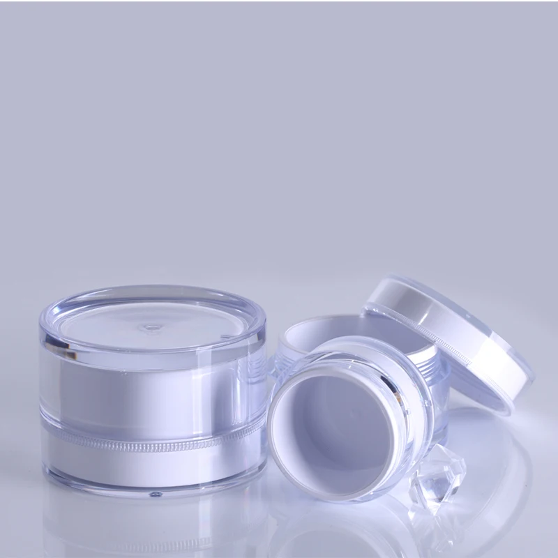 15g 30g 50g wholesale makeup pp ointment empty solid foundation liquid jar small plastic uv gel glue container