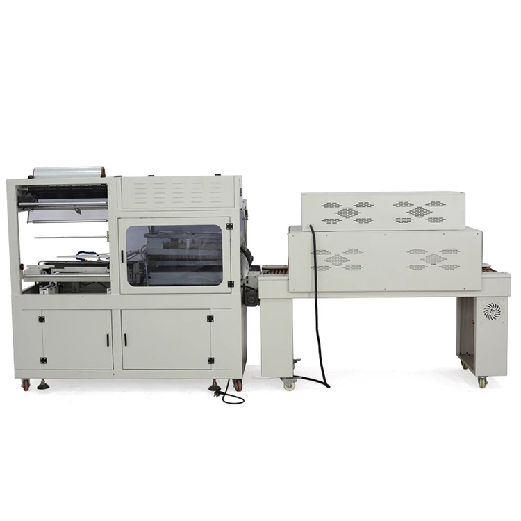 Automatic Side Sealing Cutting Machine Cosmetics Ear Phone Boxes Book Food Shoes Shrink Film Wrapping Packaging Machine