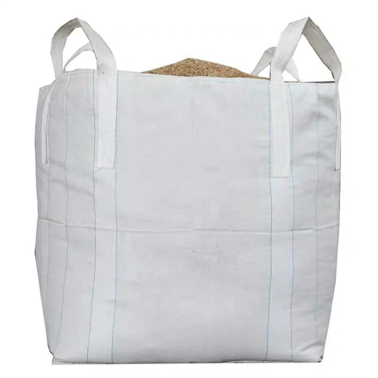 Custom 100% PP Material Polypropylene Tubular FIBC Super Sack UV Treated 35x35x45 Big Bag