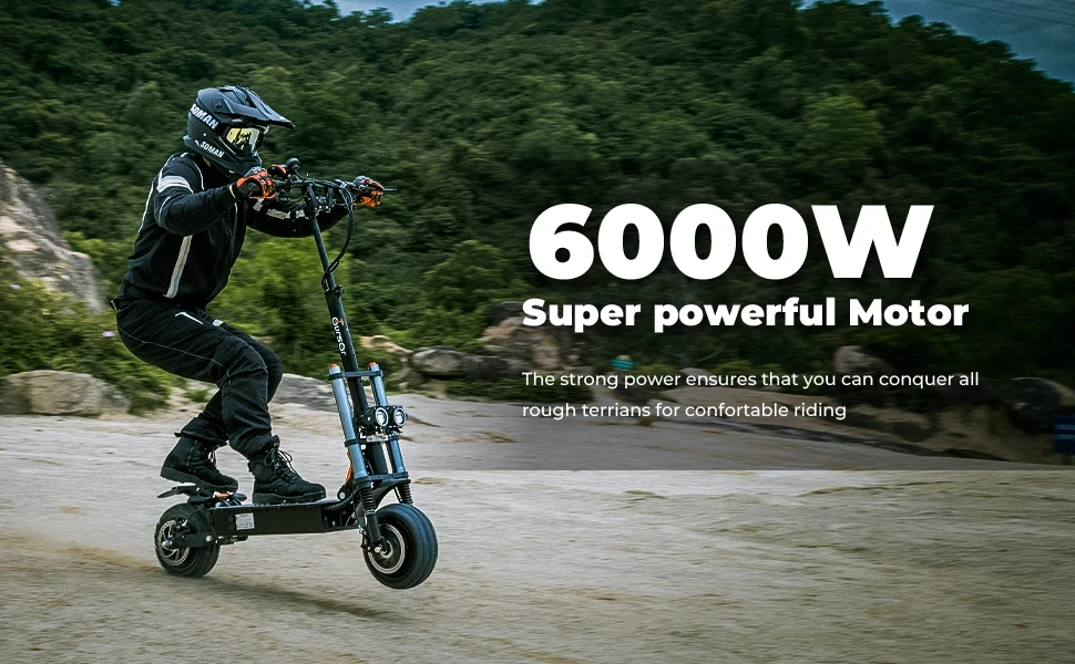 S5 model electric scooter 60v 6000w 40ah max speed 60-100km/h range dual motor electric scooter for adults