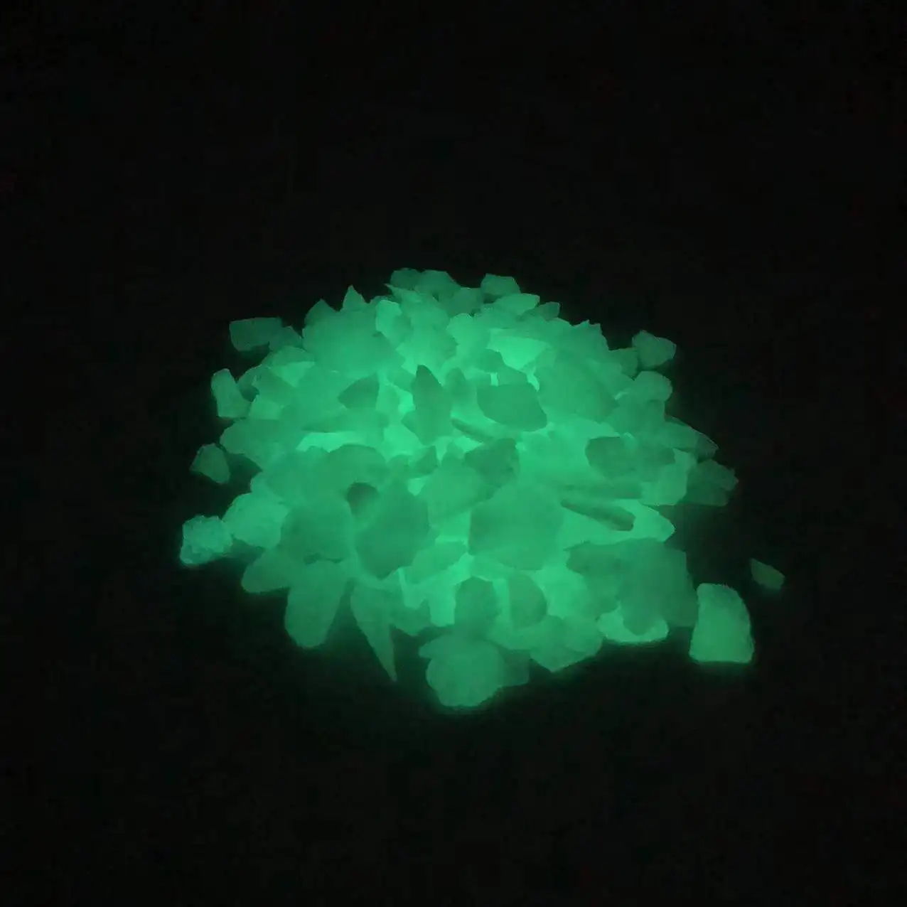 square office garden decoration fluorescence stones/Glowing stone/Luminous stone