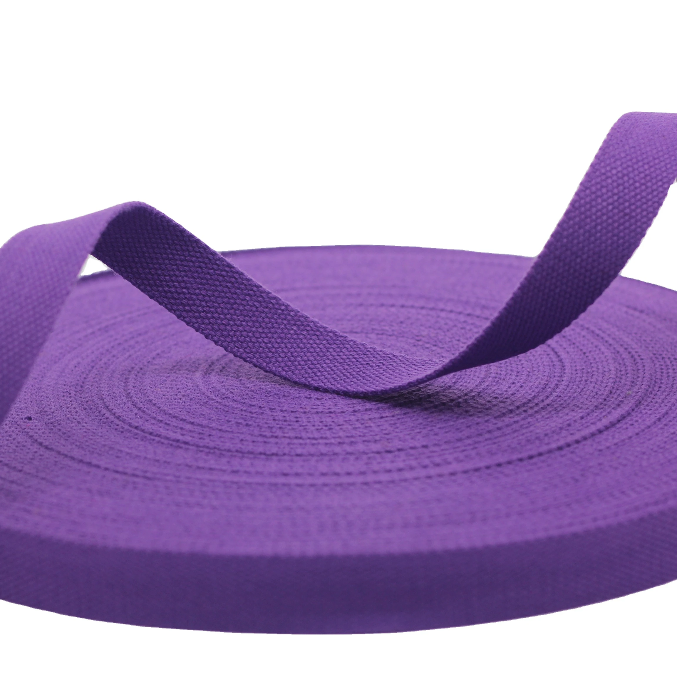 Wholesale high resilience Material Thickened Double Bag Luggage Backpack Tape Twill elastic band