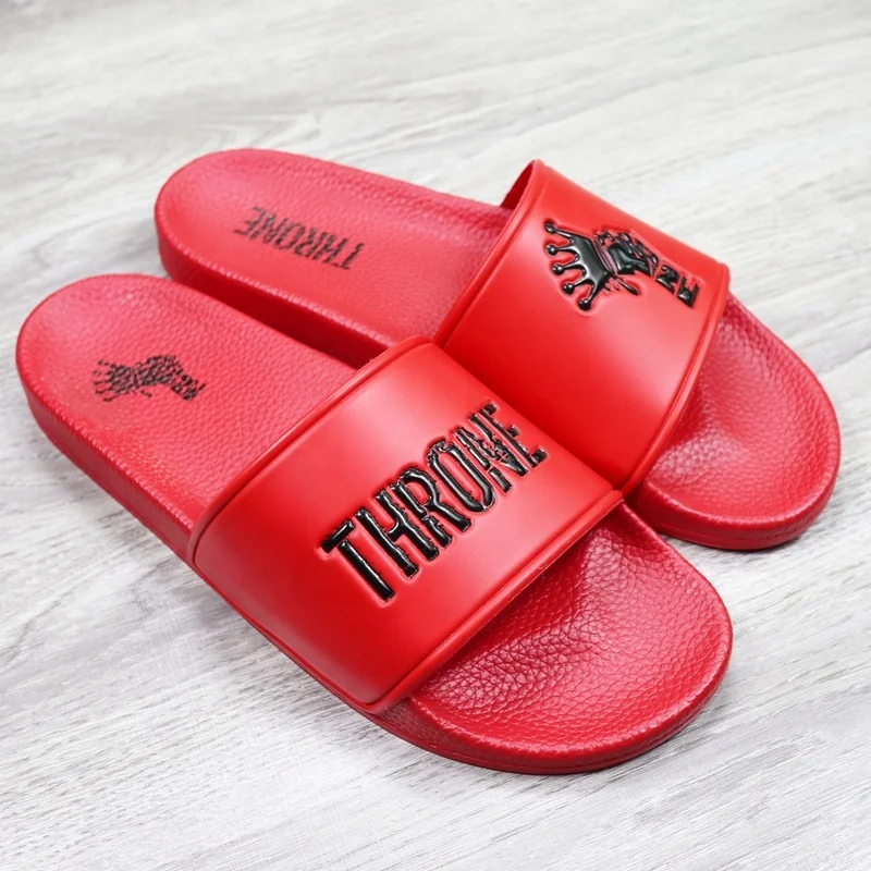 Joyfulway big size wholesale blank sport slide sandal,black slide sandal slipper factory china,leather slide footwear