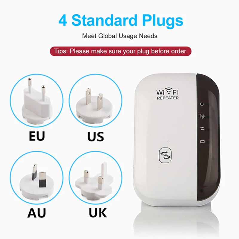 WiFi Extender WiFi Extenders Signal Booster for Home2.4 GHz /300Mbps WiFi Range Extender Wireless Signal Booster