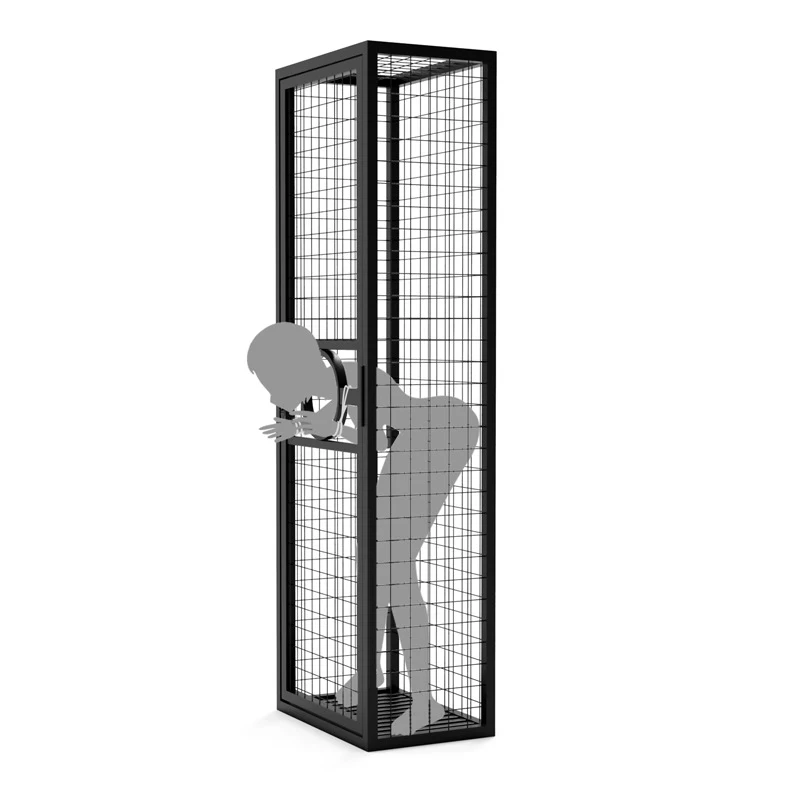 SM training punishment station cage large adult fun cage iron cage dog slave captivity classroom props
