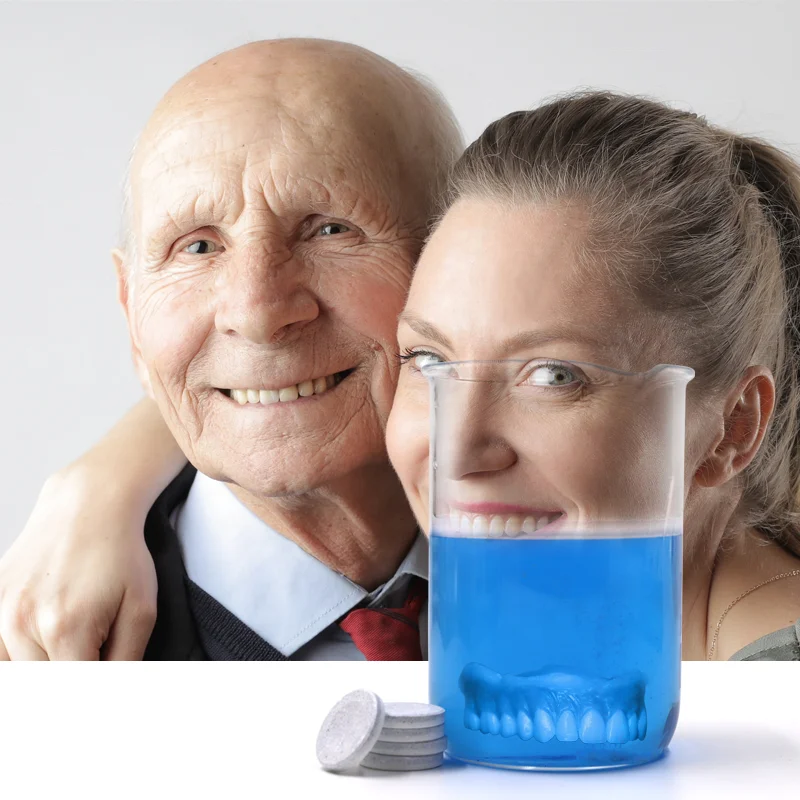 MR. Сильный Sedex утвержденный OEM & ODM готовых прототипов -- 2 слоев цветной протез таблетки для очистки