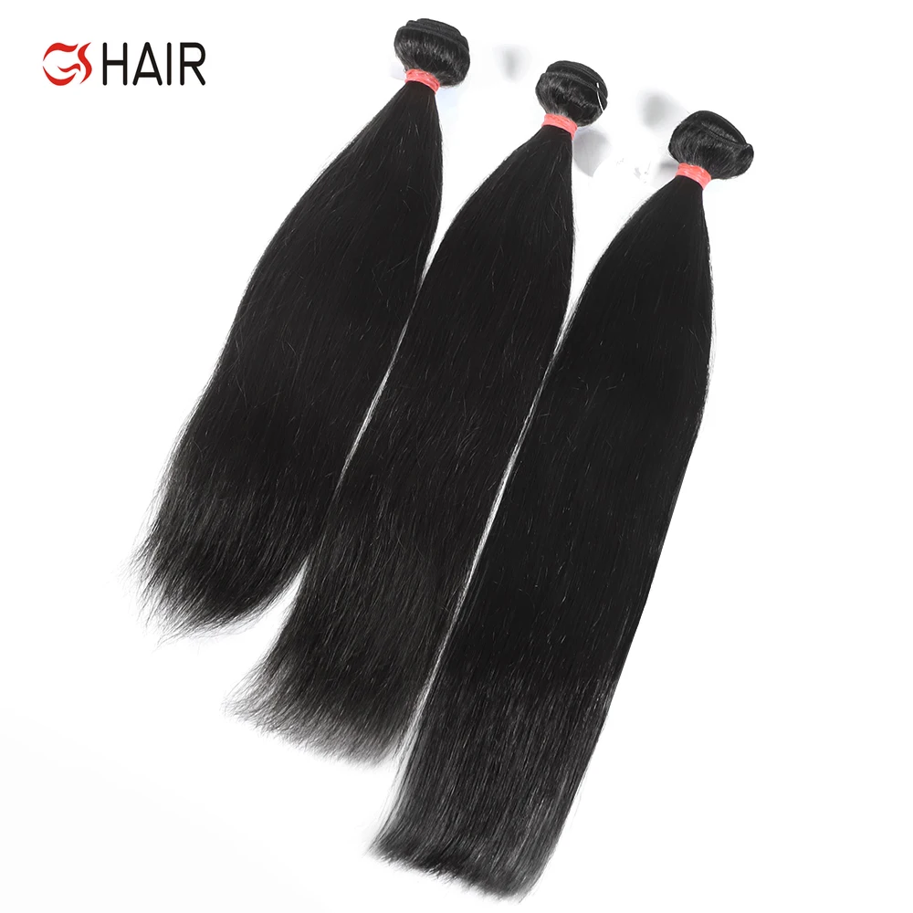 wholesale virgin hair vendors,Brazilian human hair extension 100% natural,Straight Wave Human Hair Bundle for black women