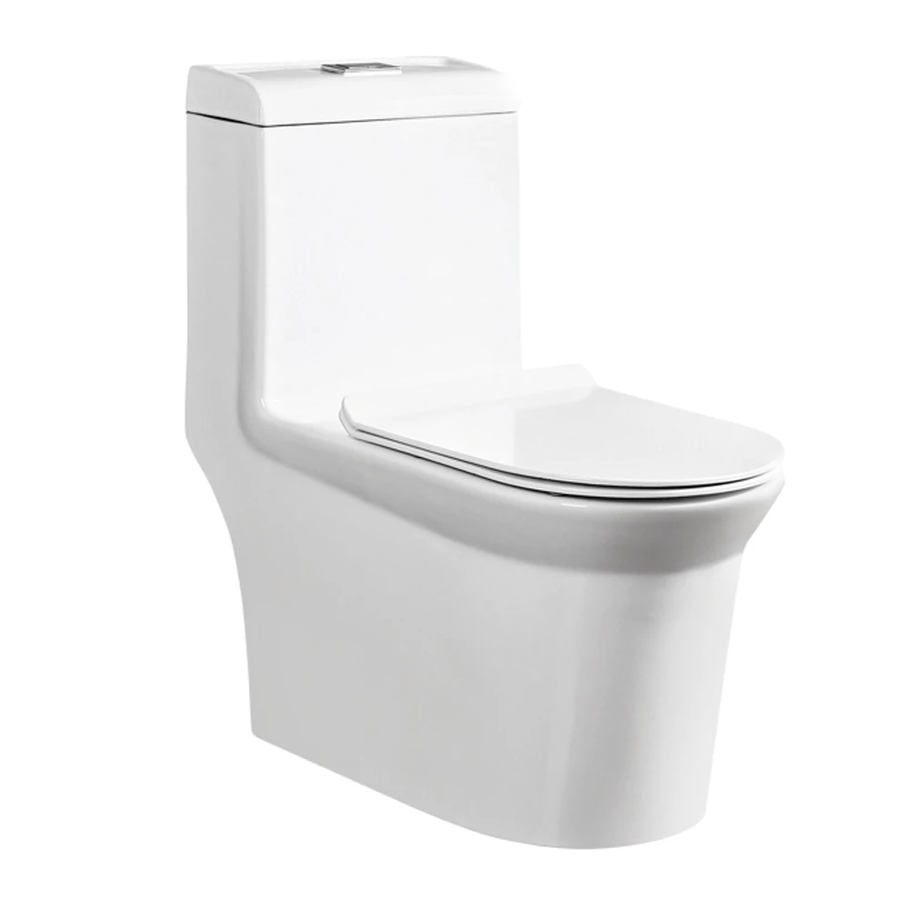 china luxury bathroom wc ceramic s-trap one piece toilet