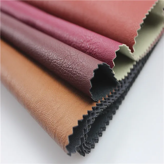 china leather factory 100% eco friendly leather pvc elastic leather fabric